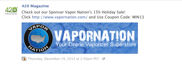 Vapnation FB Ad