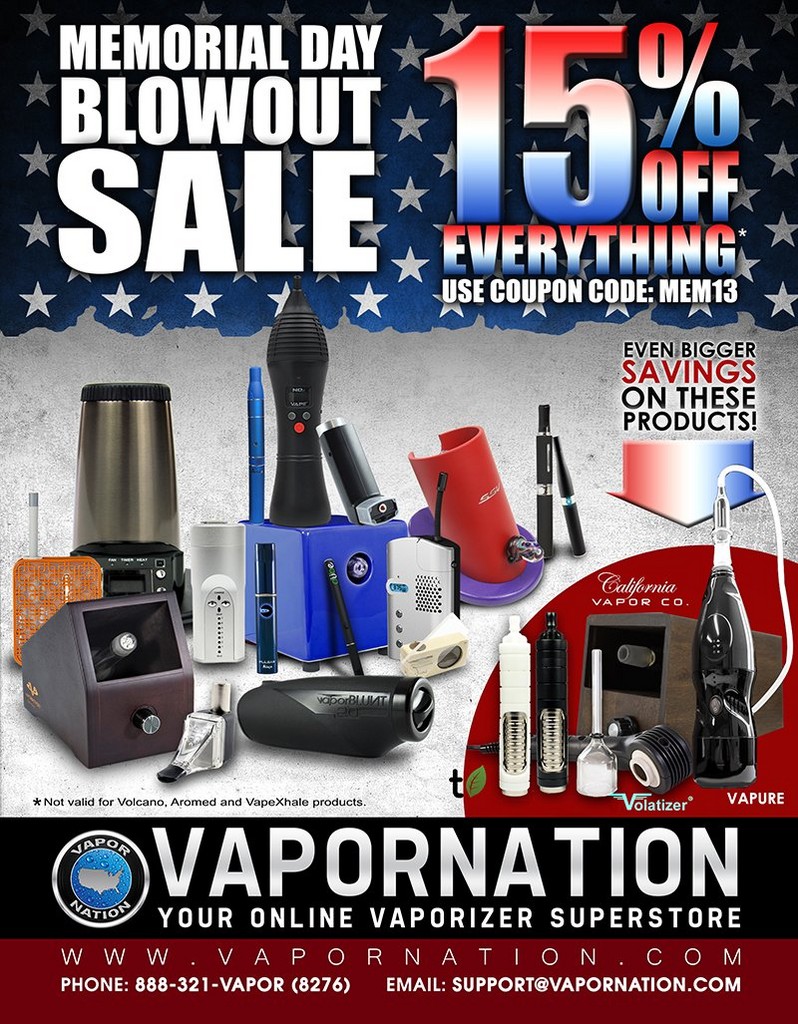 Vapor Nation Memorial Day Sale