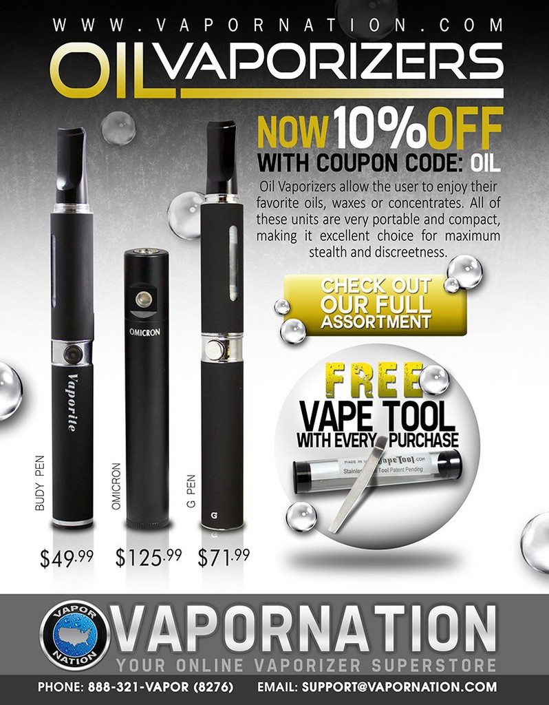 Vapor Nation Oil Vaporizers