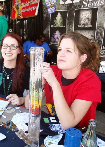 Vendor at Hempfest