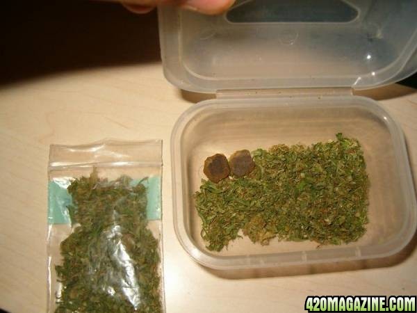 weed and hash