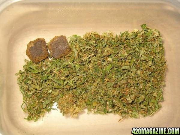 weed and hash