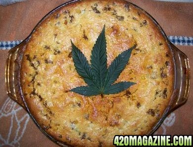 weed meat pie