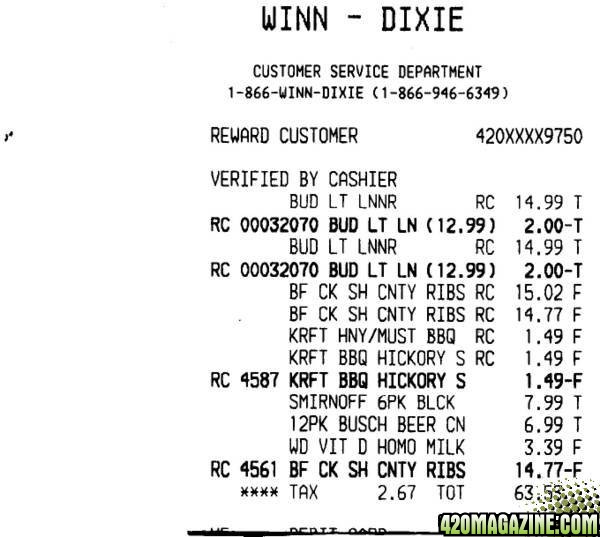 Winn Dixie Rewards