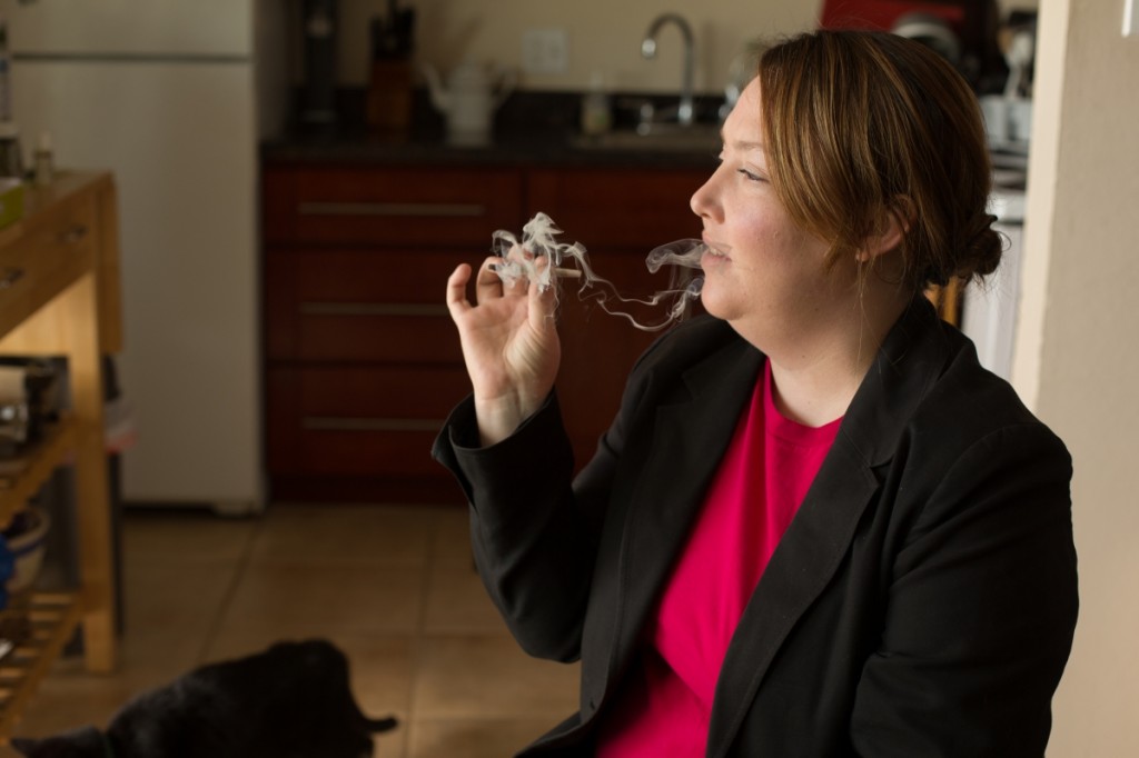 Woman Smoking