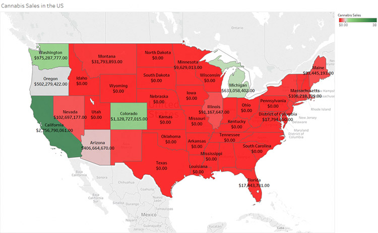 Here's How Much Money States Are Raking In From Legal Marijuana Sales ...