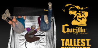 420 Magazine Sponsor Gorilla Grow Tents